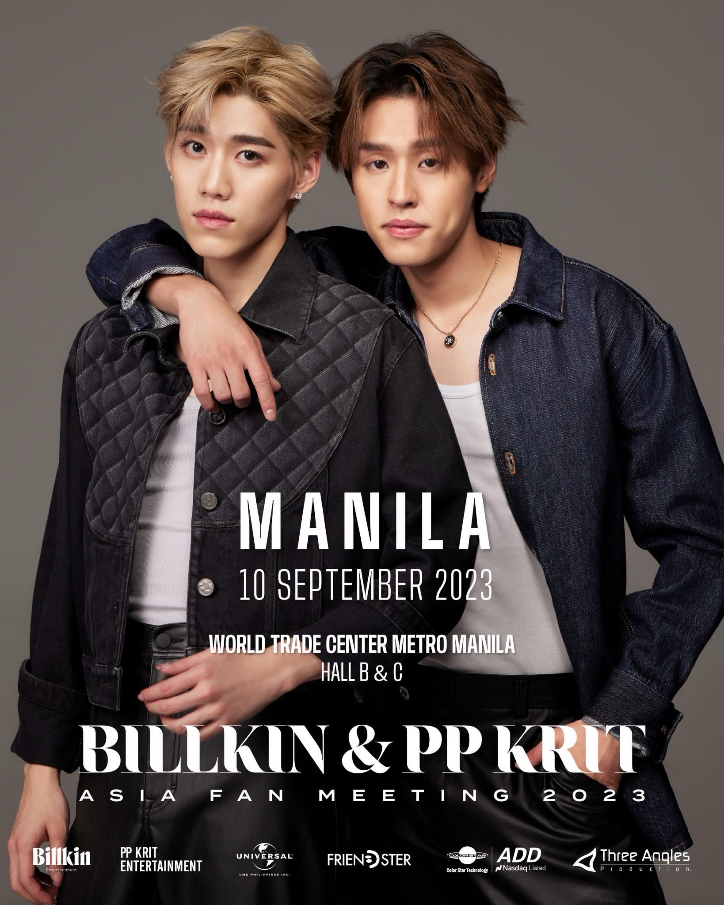 Billkin & PP Kritt Asia Fan Meeting 2023 in Manila