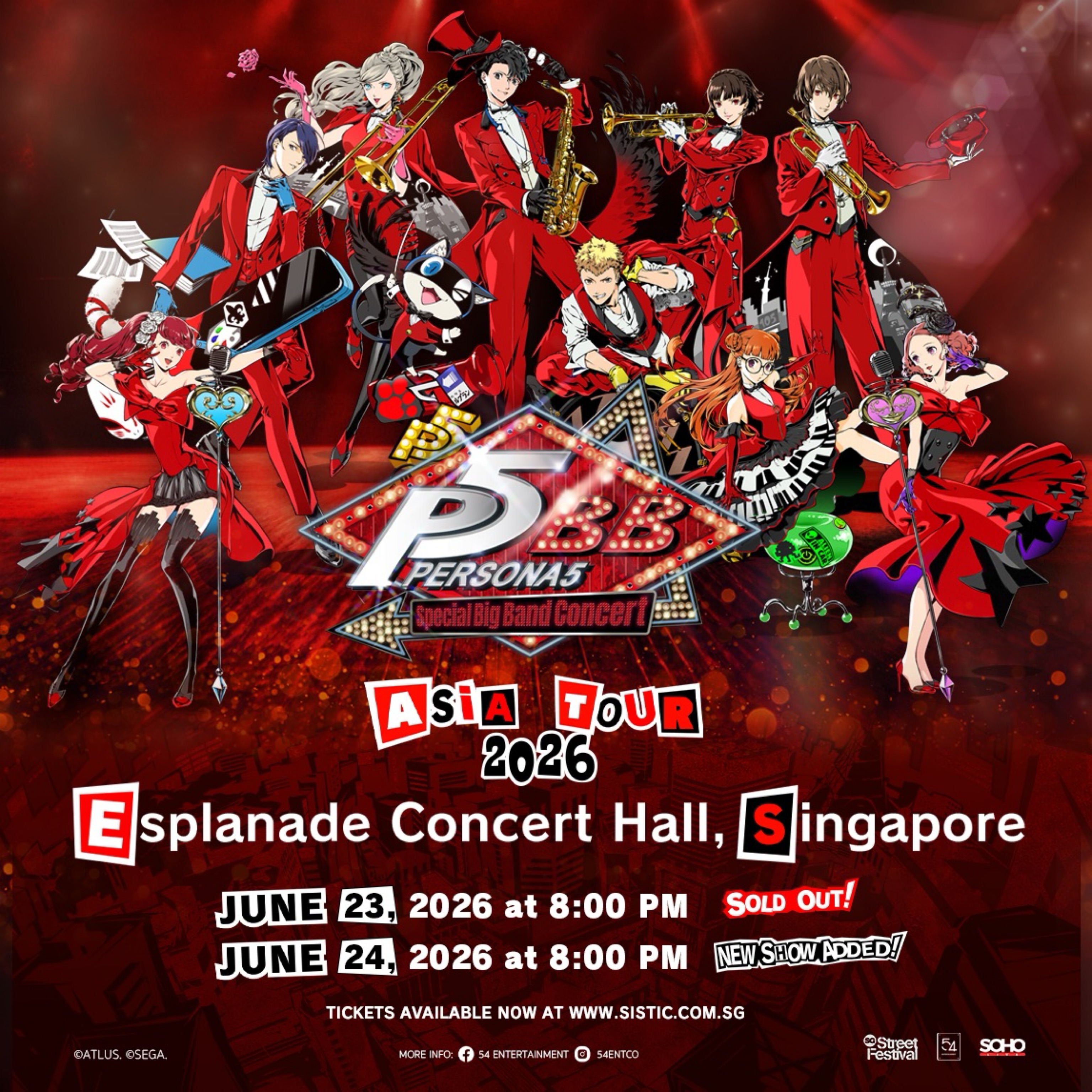 PERSONA５ Special Big Band Concert Asia Tour 2026