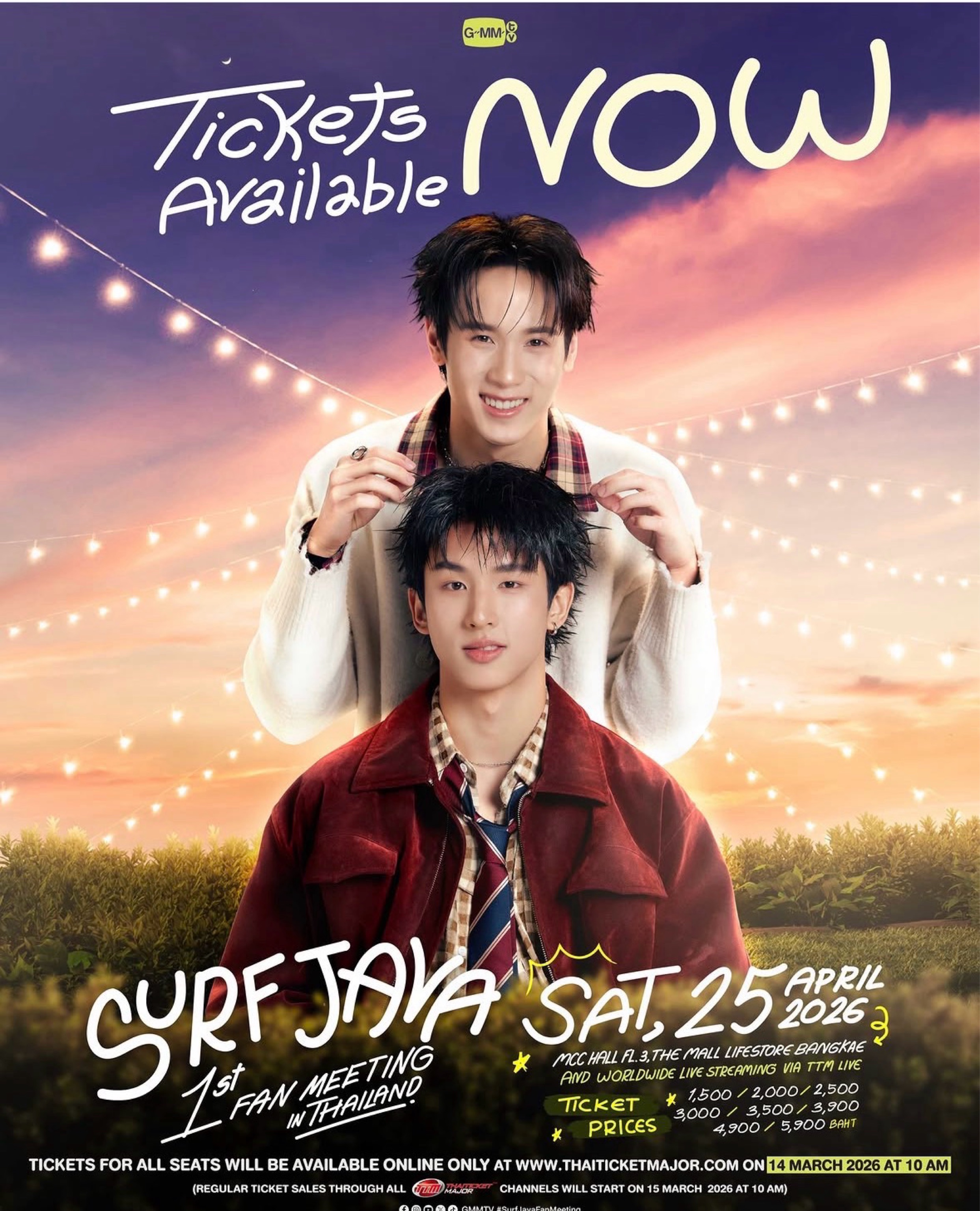 SURF JAVA 1st FAN MEETING IN THAILAND
