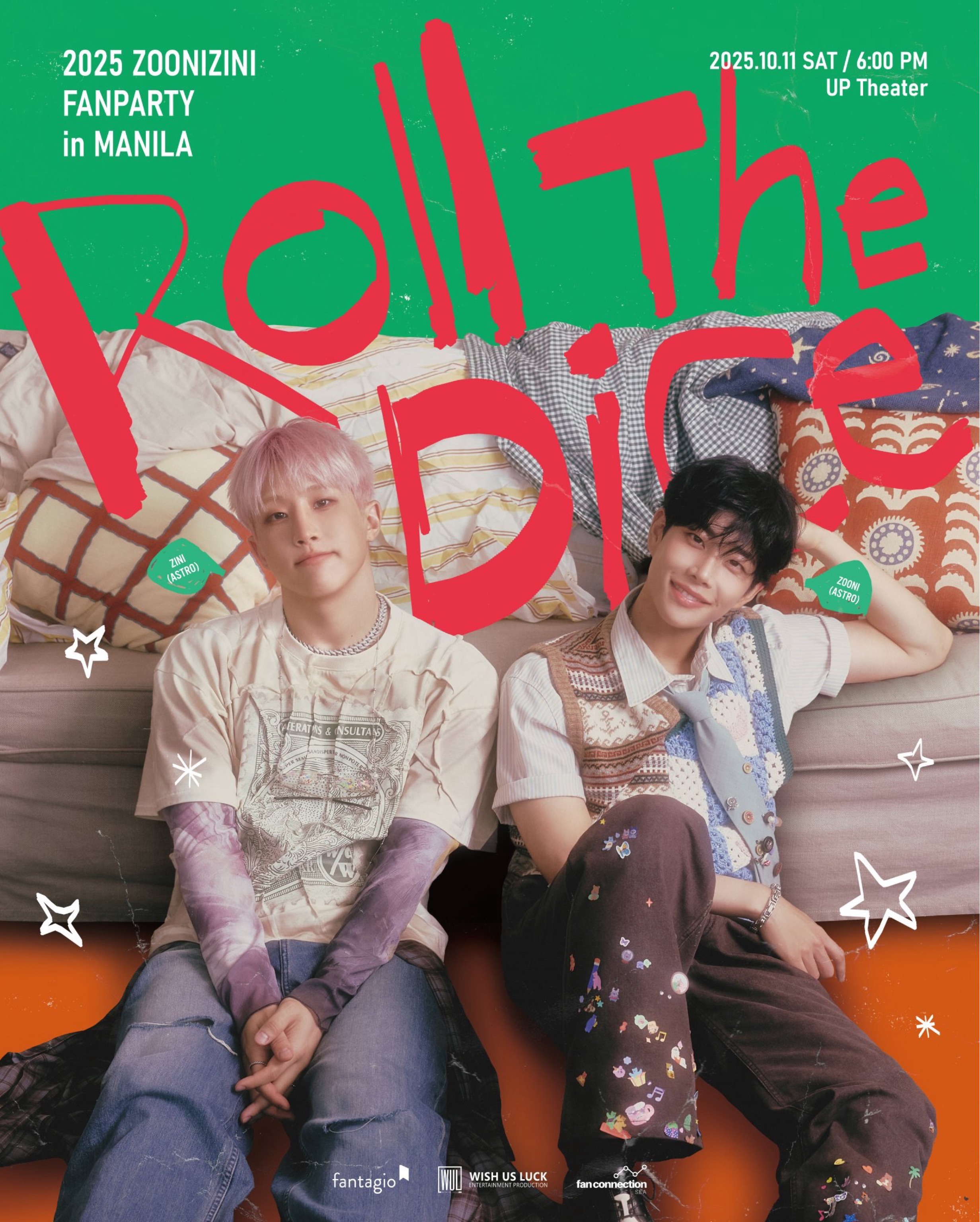 ZOONIZINI FANPARTY [ROLL THE DICE] IN MANILA