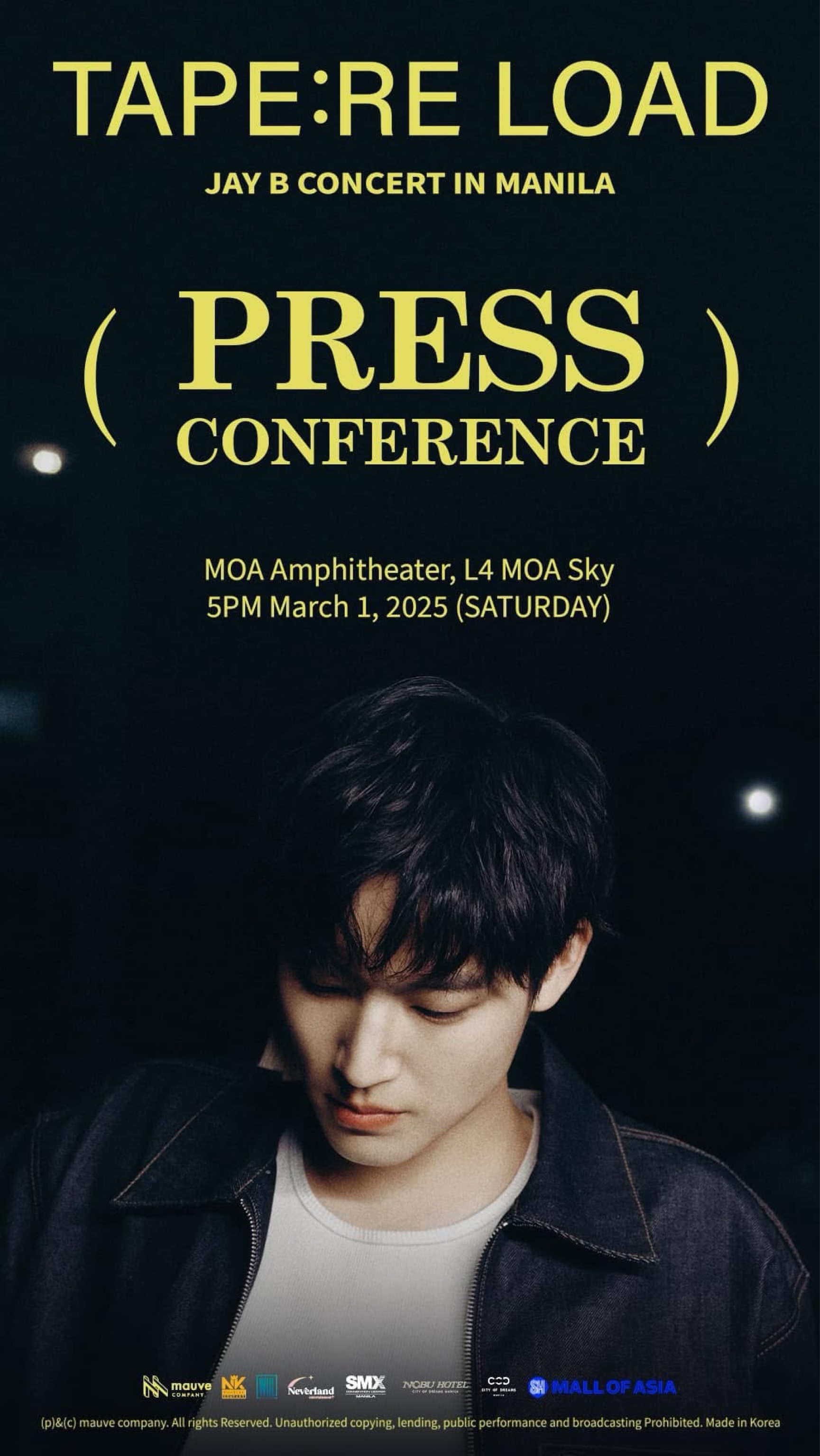 JayB Tape:Re Load Concert Press Conference in Manila