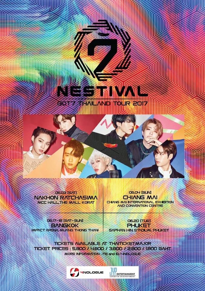GOT7 THAILAND TOUR 2017 ''NESTIVAL''
