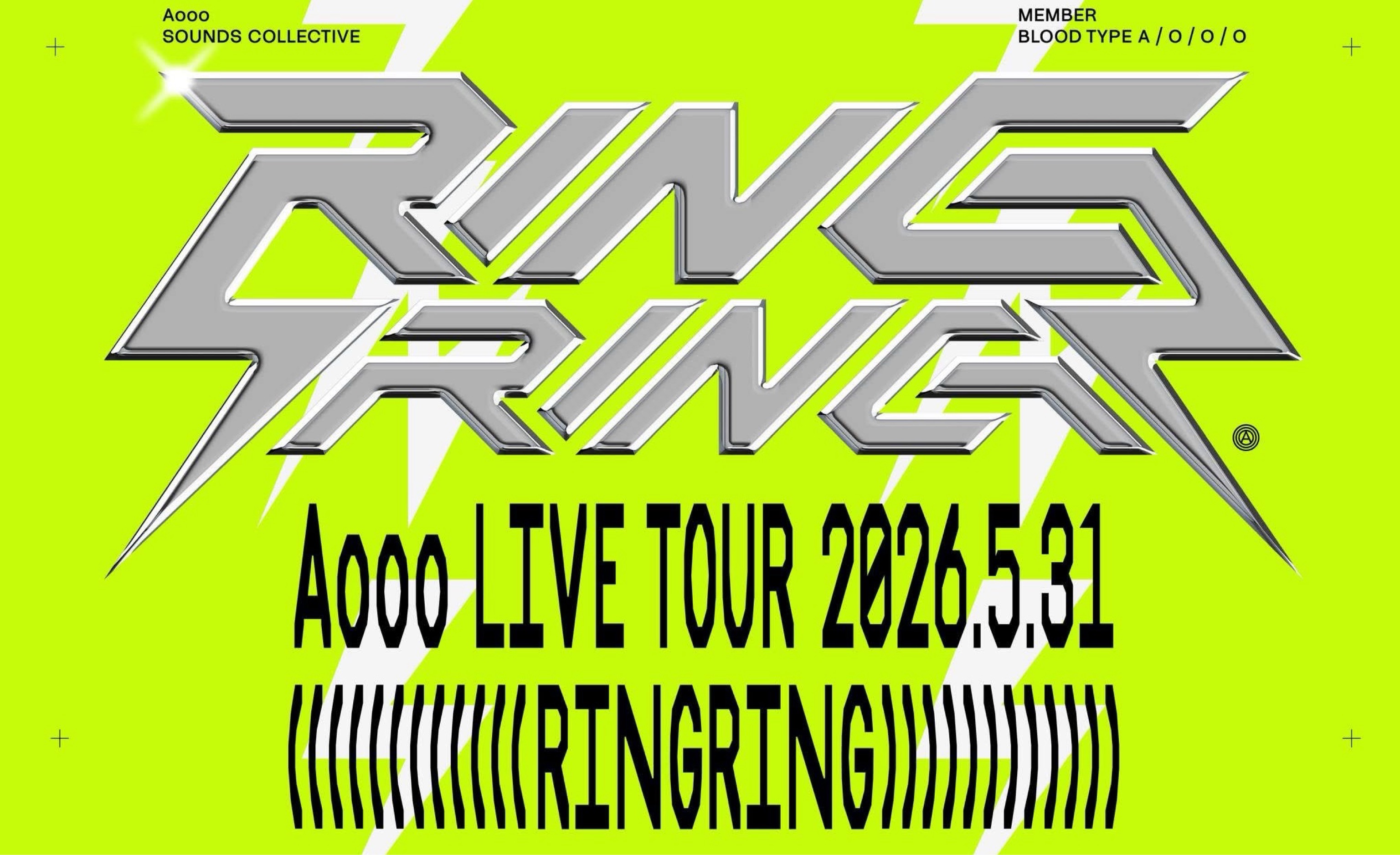 Aooo Live Tour “RINGRING” in Taipei