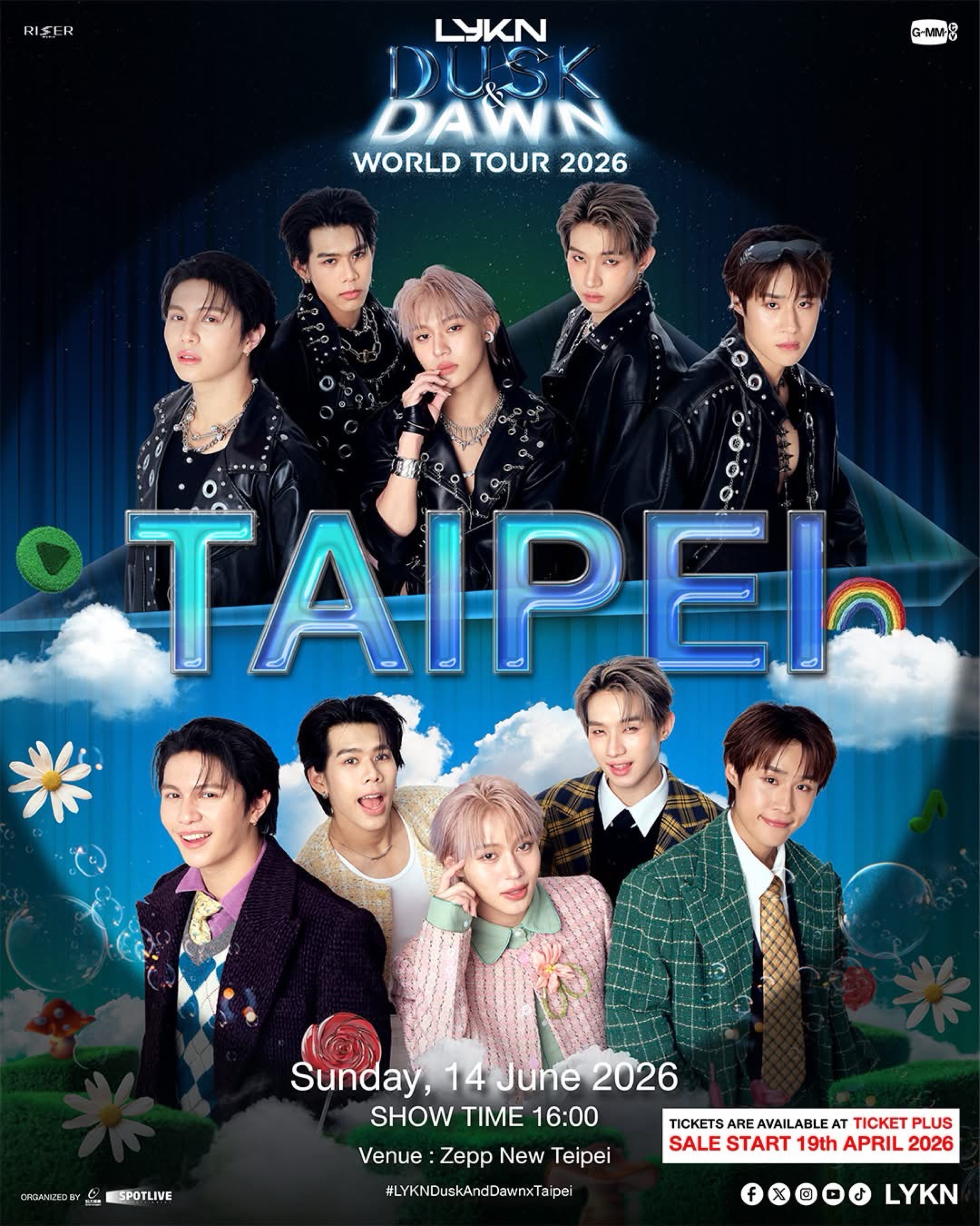 LYKN DUSK AND DAWN WORLD TOUR 2026 IN TAIPEl