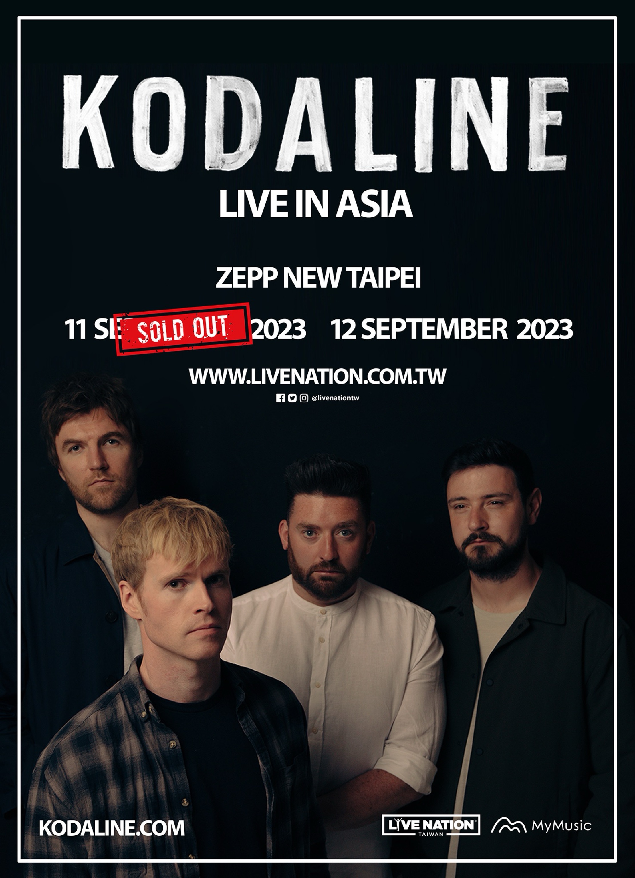 KODALINE LIVE IN ASIA