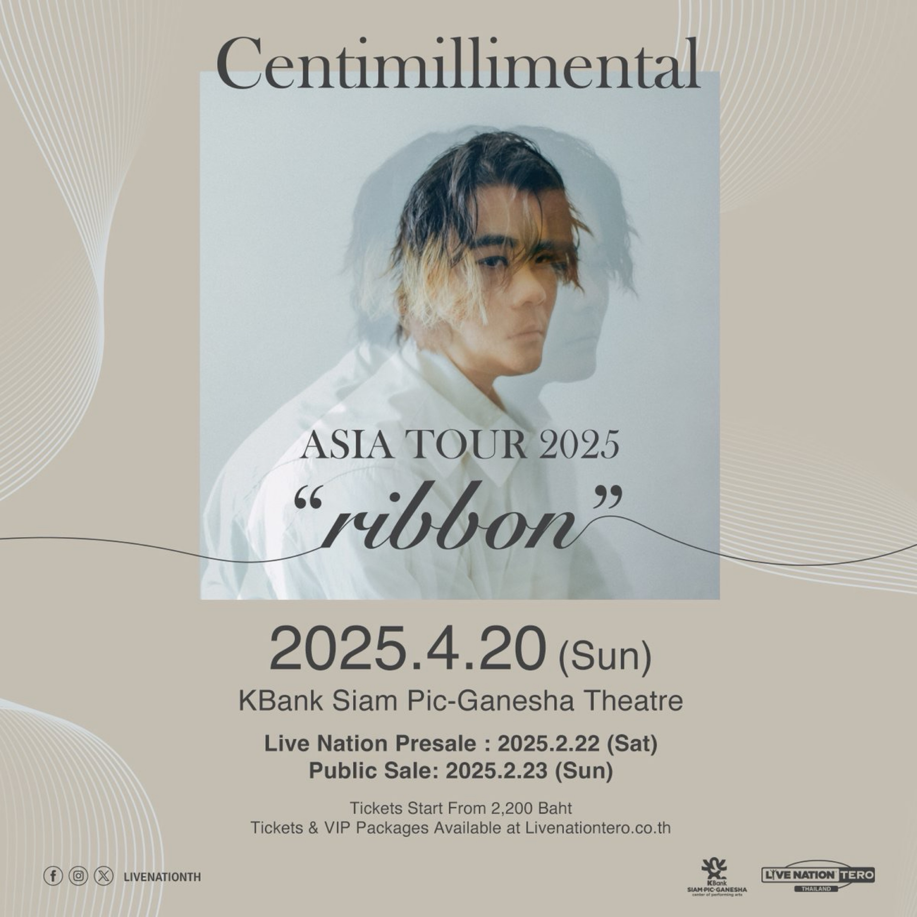 Centimillimental ASIA TOUR 2025 “Ribbon” in Thailand