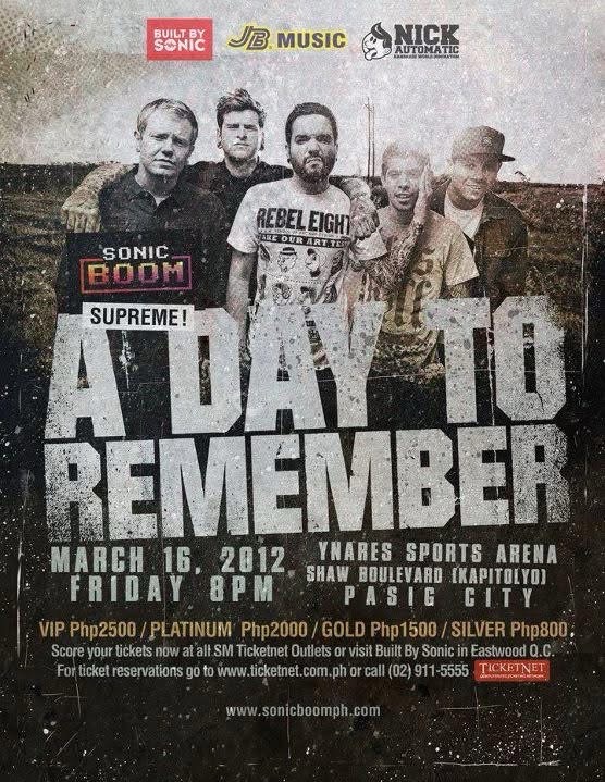 A Day to Remember Live in Manila