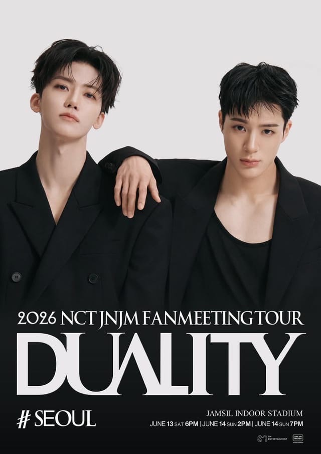 𝟐𝟎𝟐𝟔 𝐍𝐂𝐓 𝐉𝐍𝐉𝐌 𝐅𝐀𝐍𝐌𝐄𝐄𝐓𝐈𝐍𝐆 𝐓𝐎𝐔𝐑 [𝐃𝐔𝐀𝐋𝐈𝐓𝐘] # SEOUL
