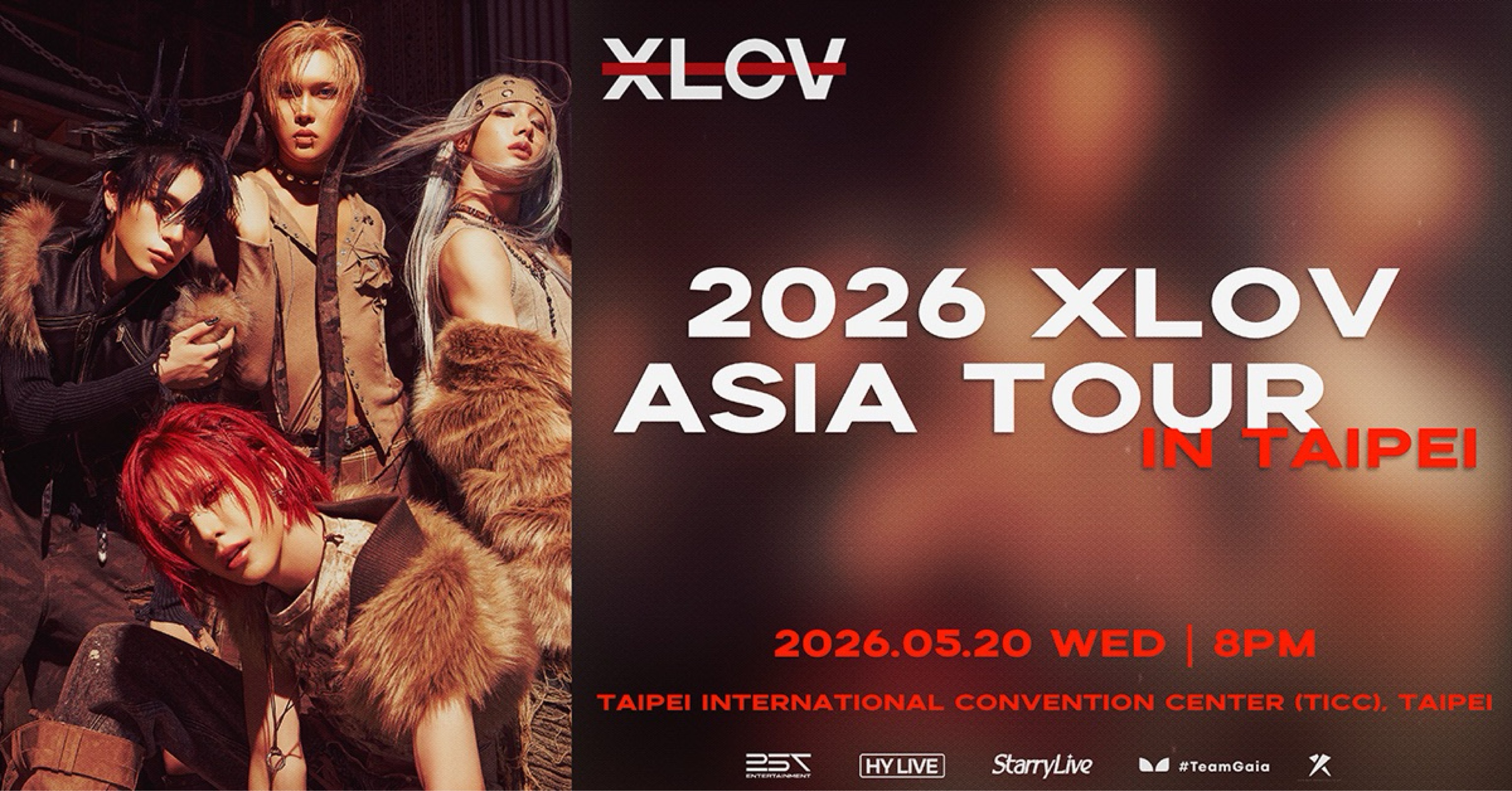 2026 XLOV ASIA TOUR IN TAIPEI