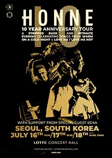 HONNE: 10 Year Anniversary Tour in Seoul