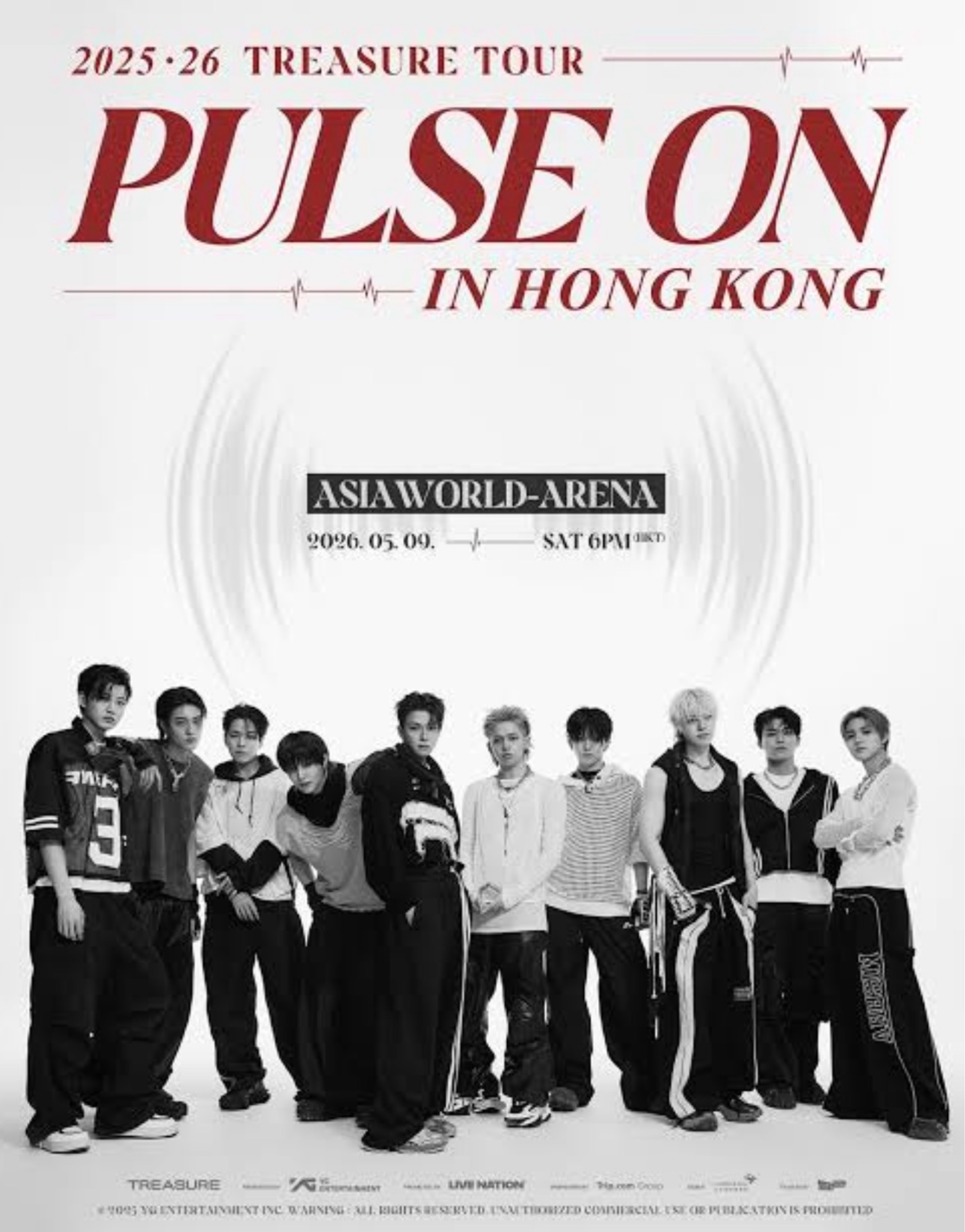 2025-26 TREASURE TOUR [PULSE ON] IN HONG KONG