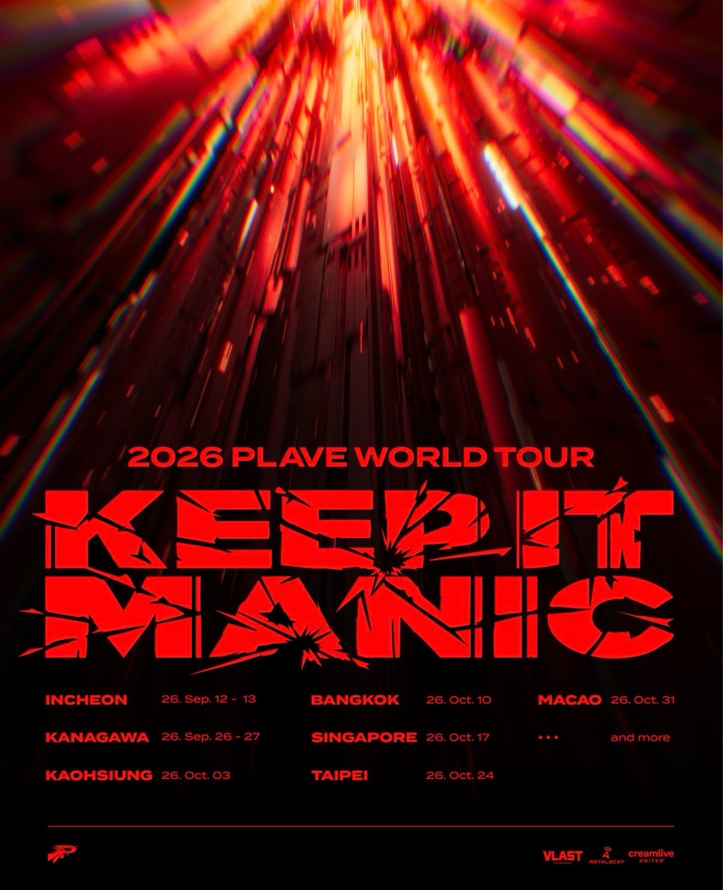 2026 PLAVE World Tour [KEEP IT MANIC] in KAOHSIUNG