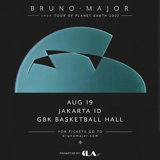 BRUNO MAJOR TOUR OF PLANET EARTH 2023