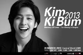 2013 Kim Ki Bum Memory of love Fan meeting in BKK