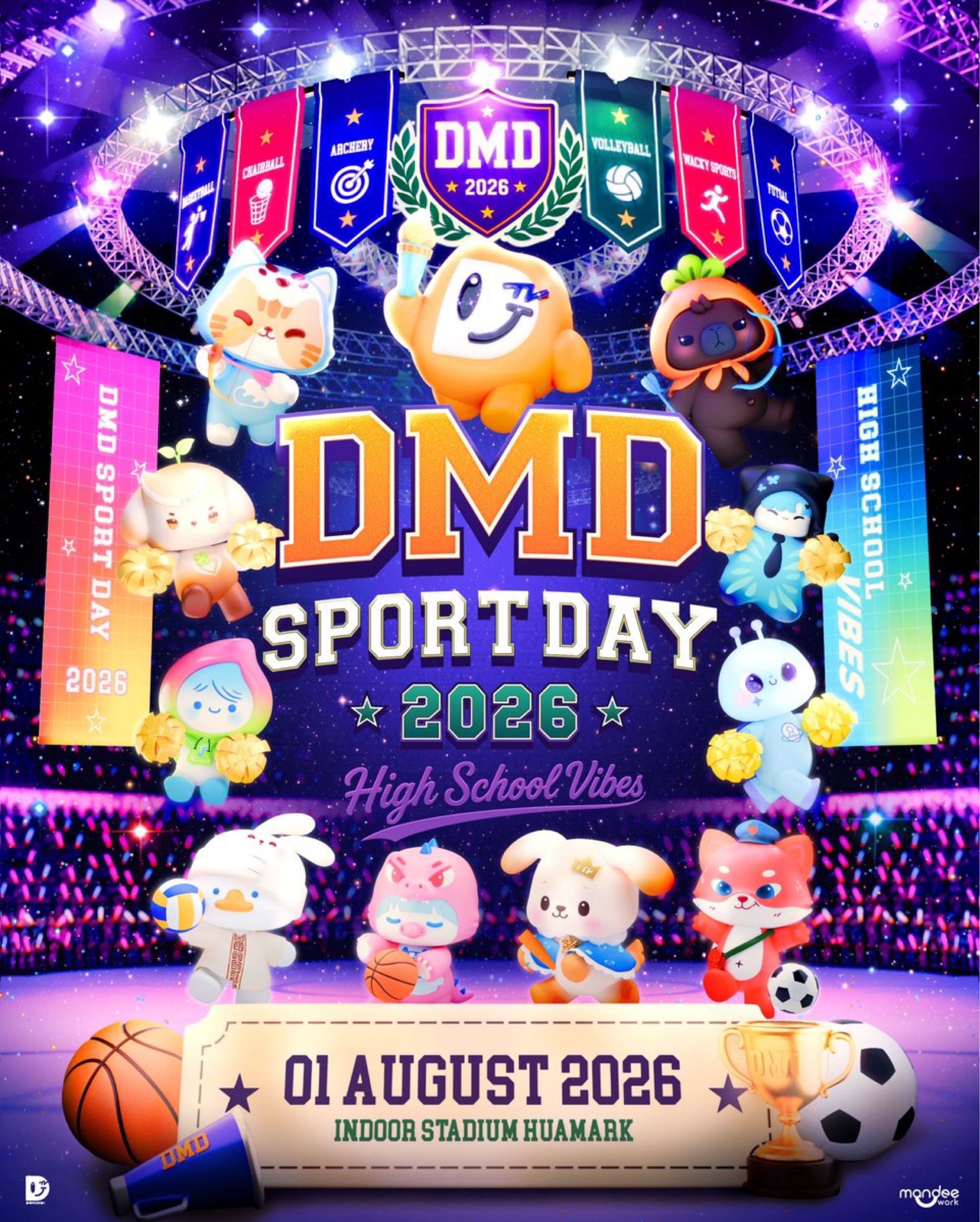 DMD SPORTS DAY 2026 High School Vibes