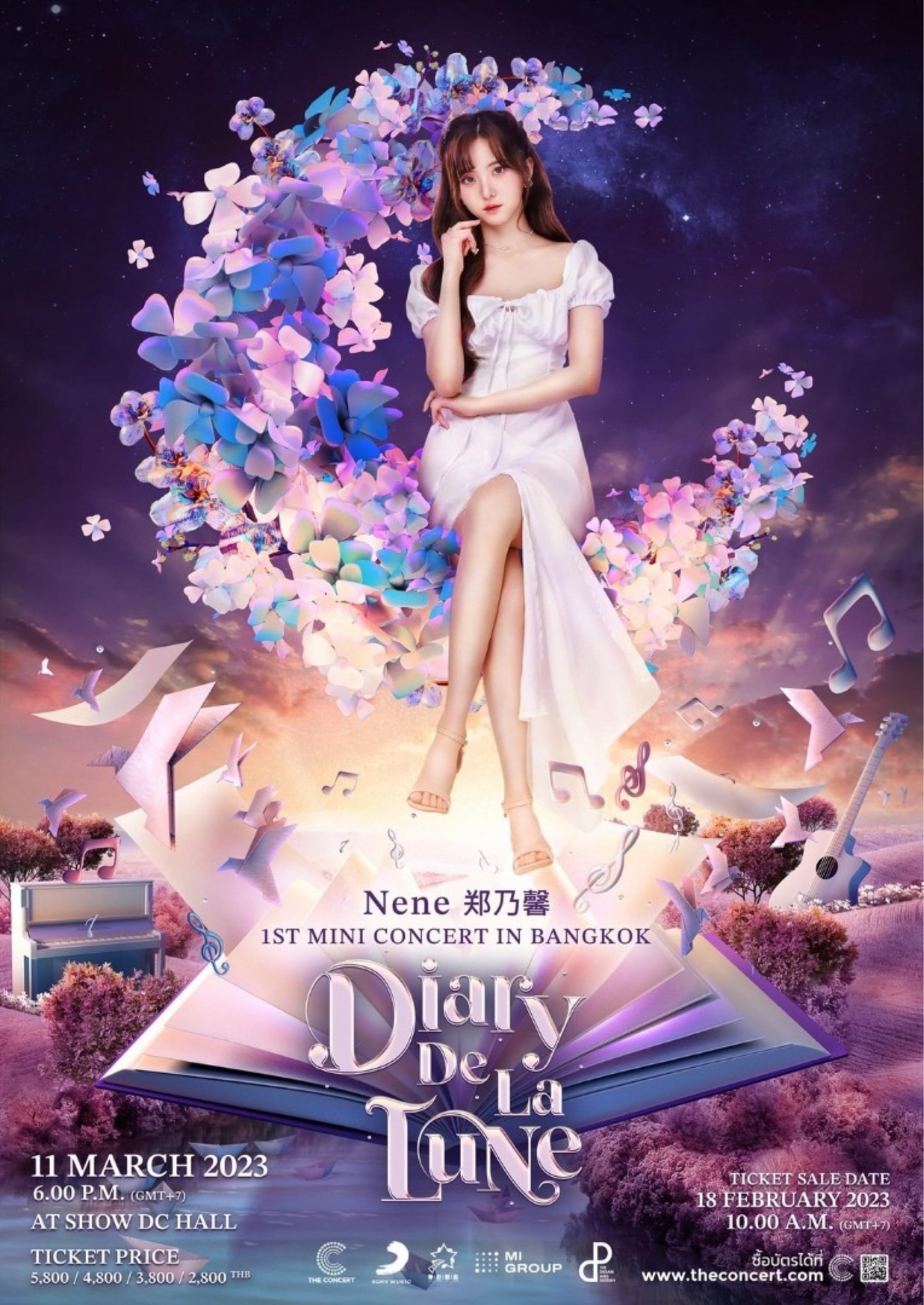 Nene 郑乃馨 1ST MINI CONCERT 'DIARY DE LA LUNE' IN BANGKOK 2023