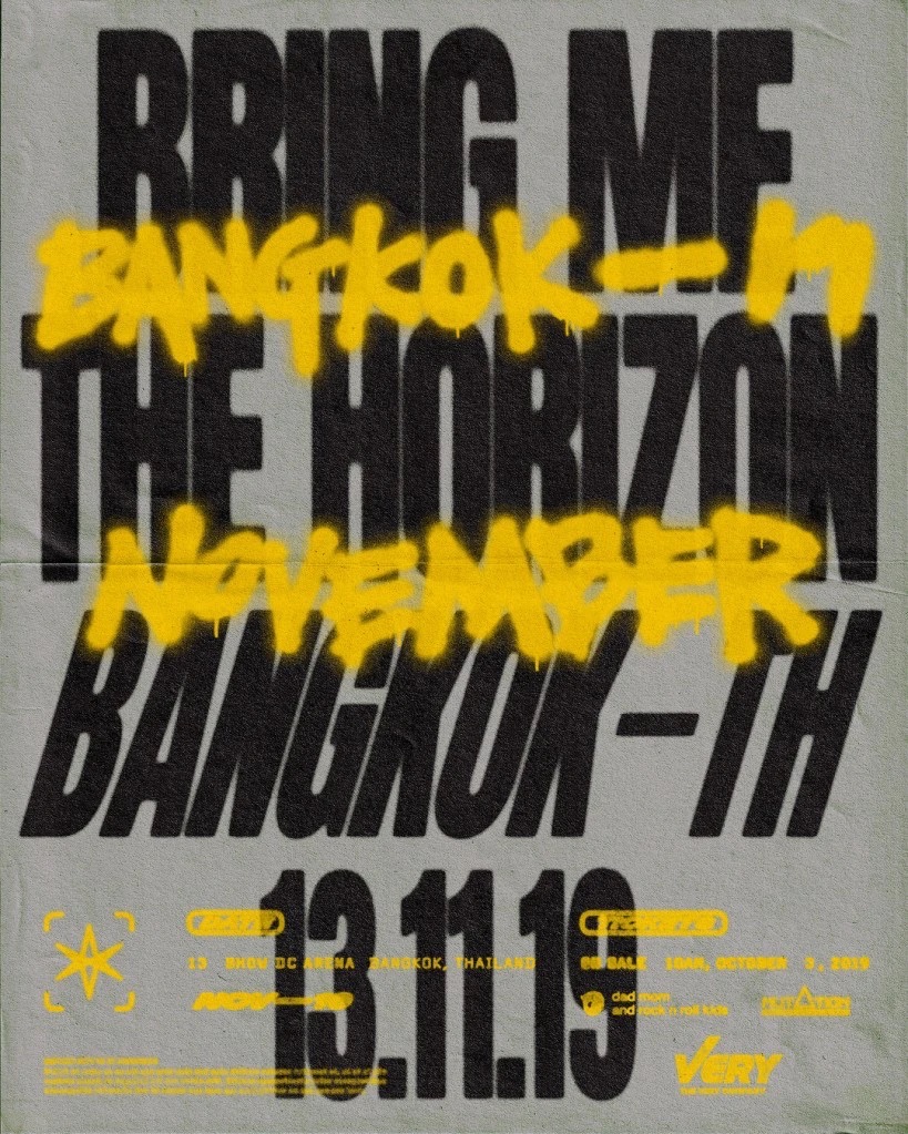 BRING ME THE HORIZON LIVE IN BANGKOK 2019