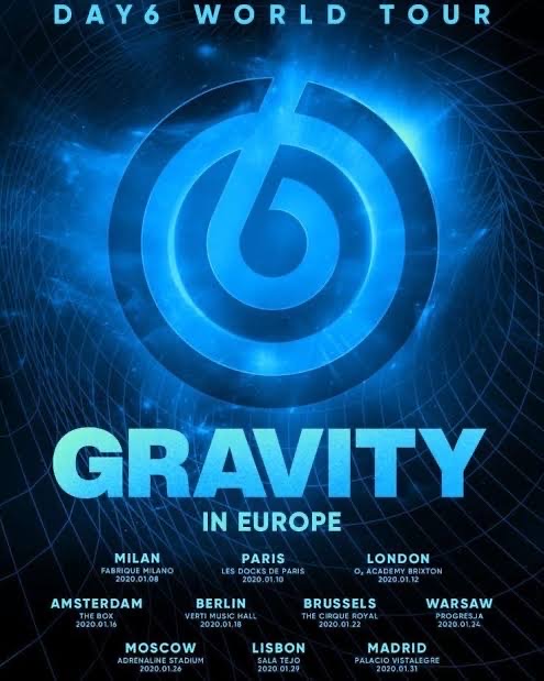 DAY6 world tour: Gravity