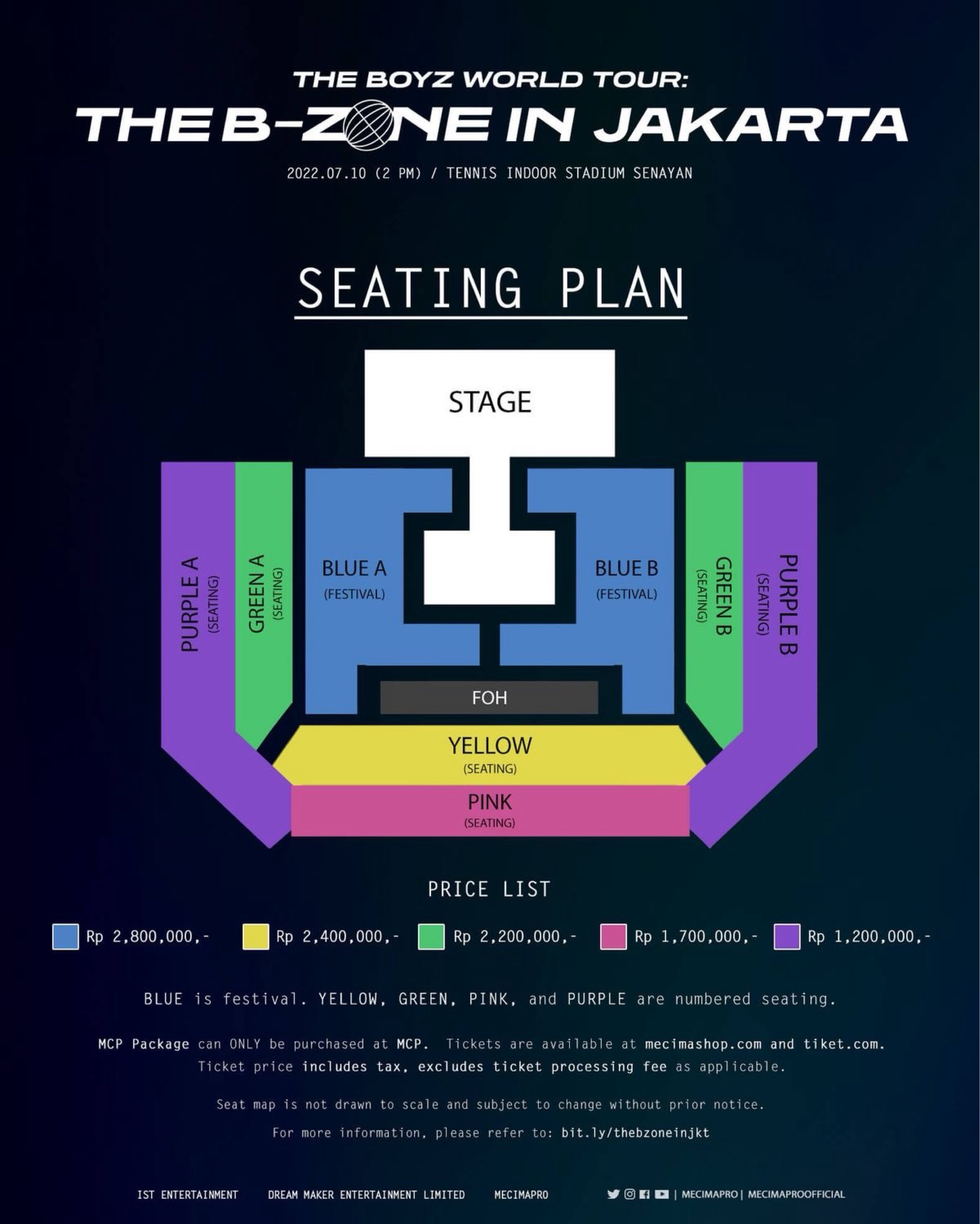 THE BOYZ WORLD TOUR : THE B-ZONE In Jakarta