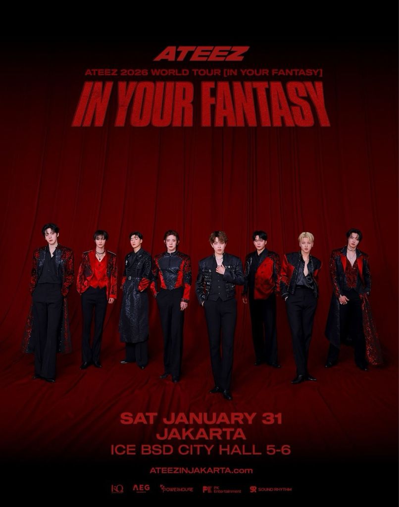 ATEEZ 2025 WORLD TOUR [IN YOUR FANTASY] IN JAKARTA