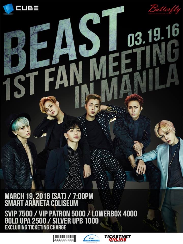 BEAST 1ST FAN MEETING IN MANILA