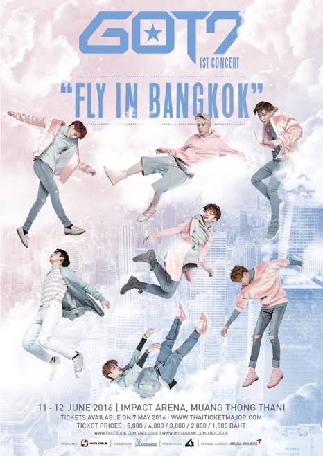 GOT7 1st Concert 'FLY IN BANGKOK'