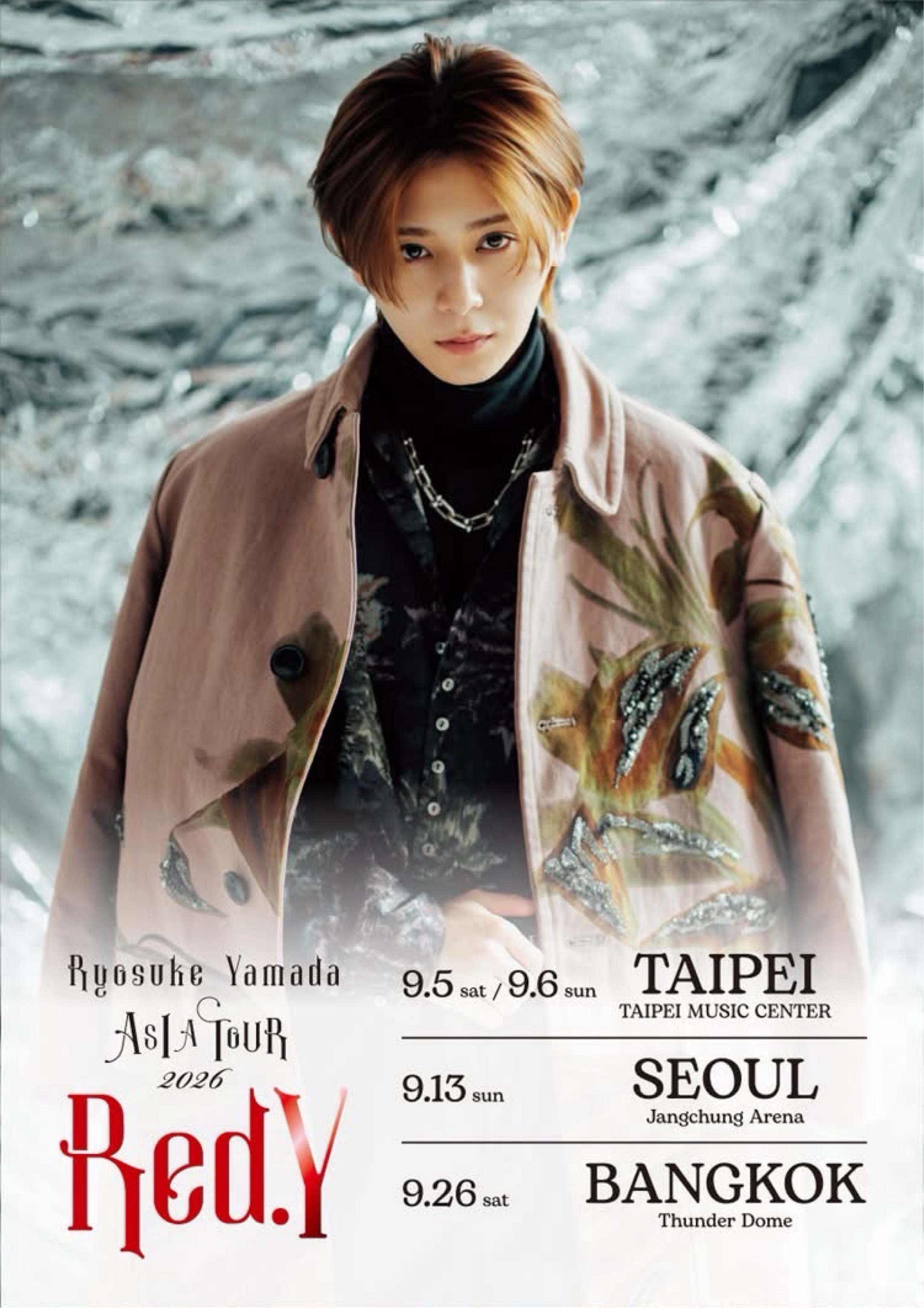 Ryosuke Yamada ASIA TOUR 2026 Red.Y in Taipei