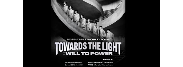 ATEEZ WORLD TOUR 2025 in LYON