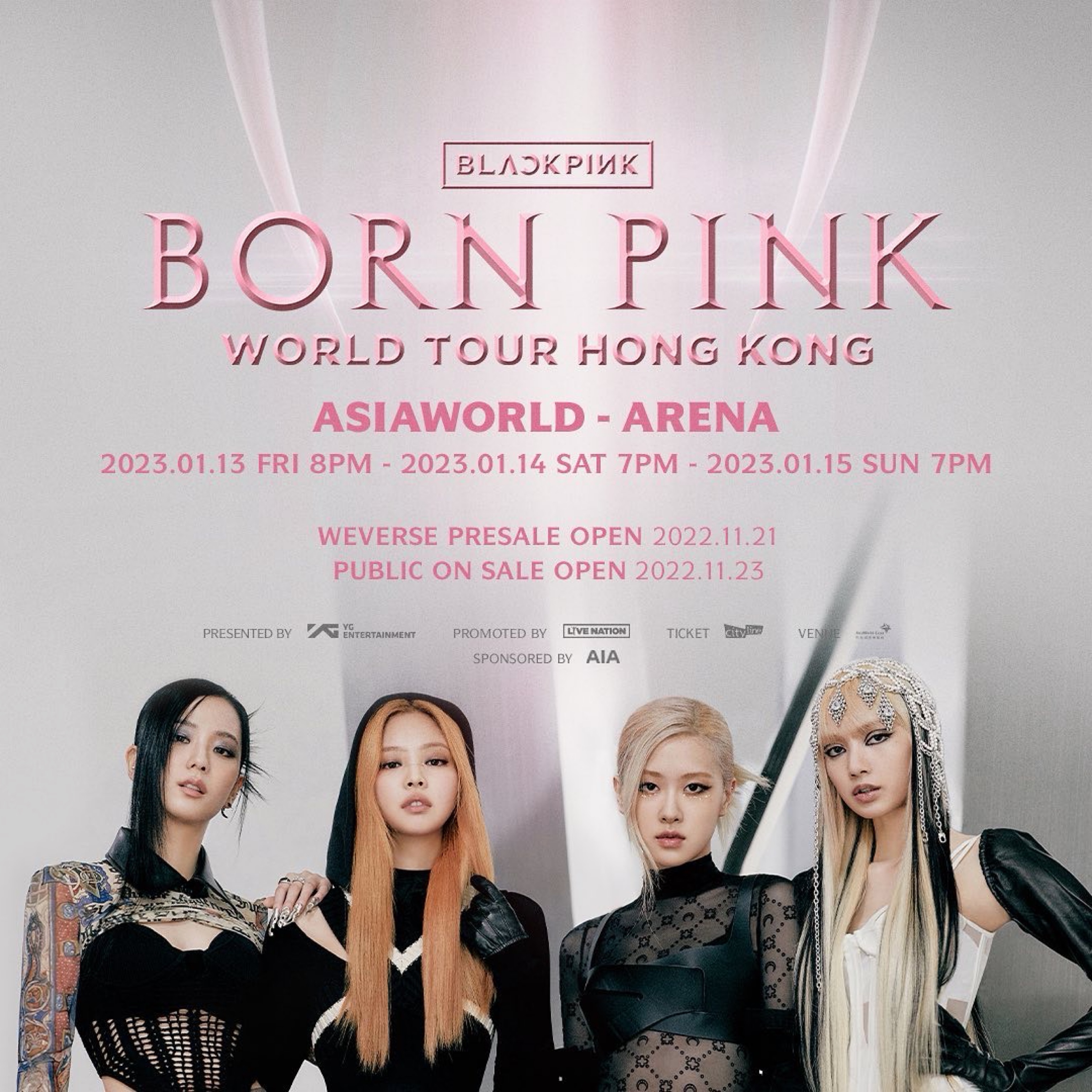 BLACKPINK WORLD TOUR [BORN PINK] HONG KONG