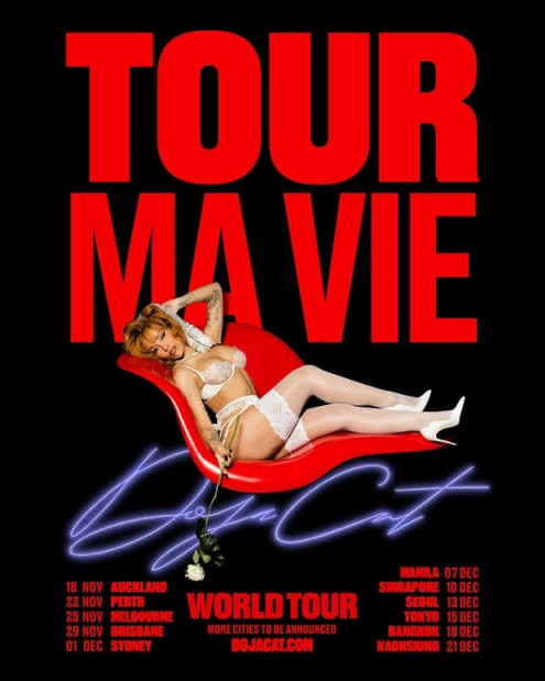 Doja cat-Ma Vie World Tour