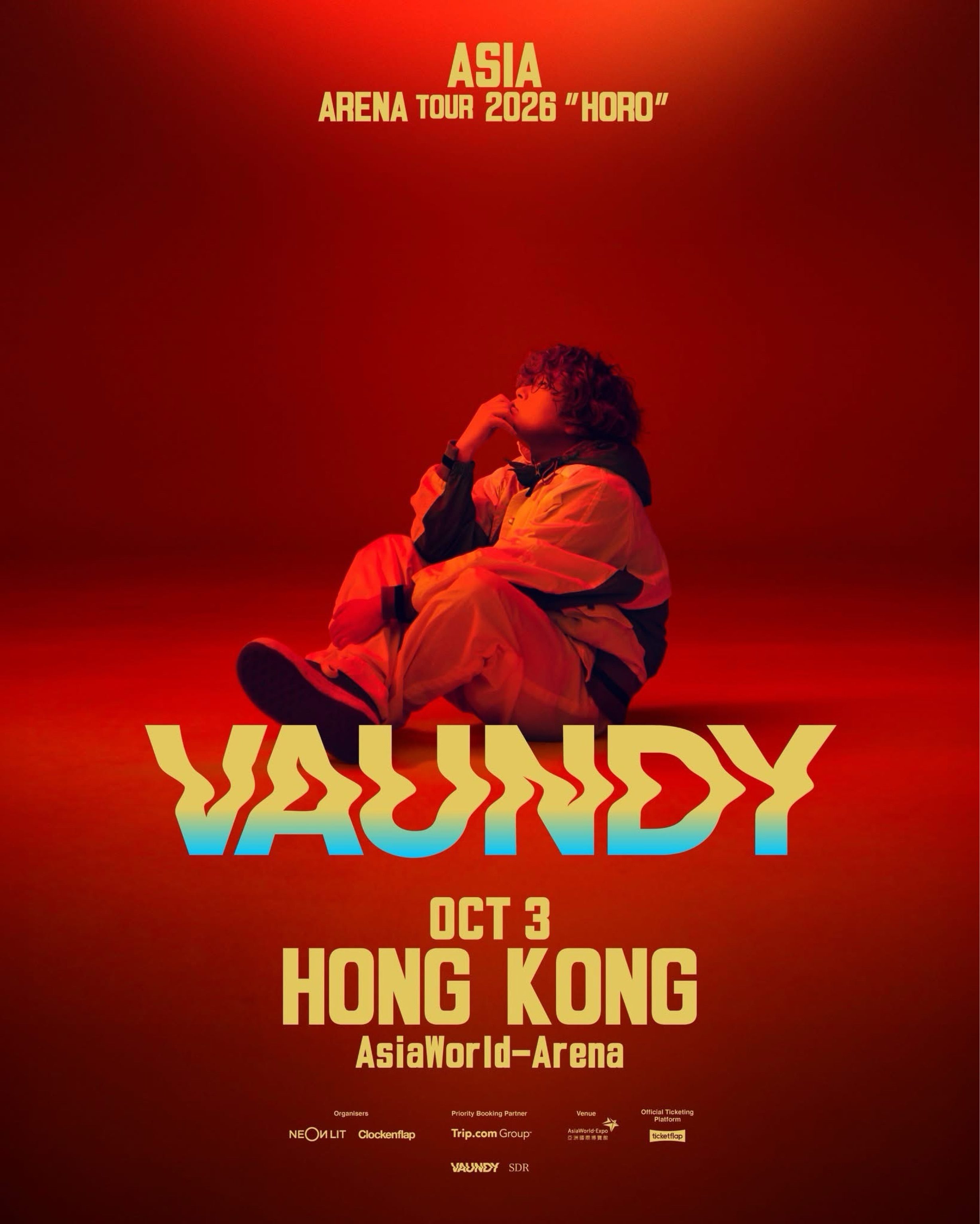 Vaundy ASIA ARENA TOUR 2026 "HORO" IN HONG KONG
