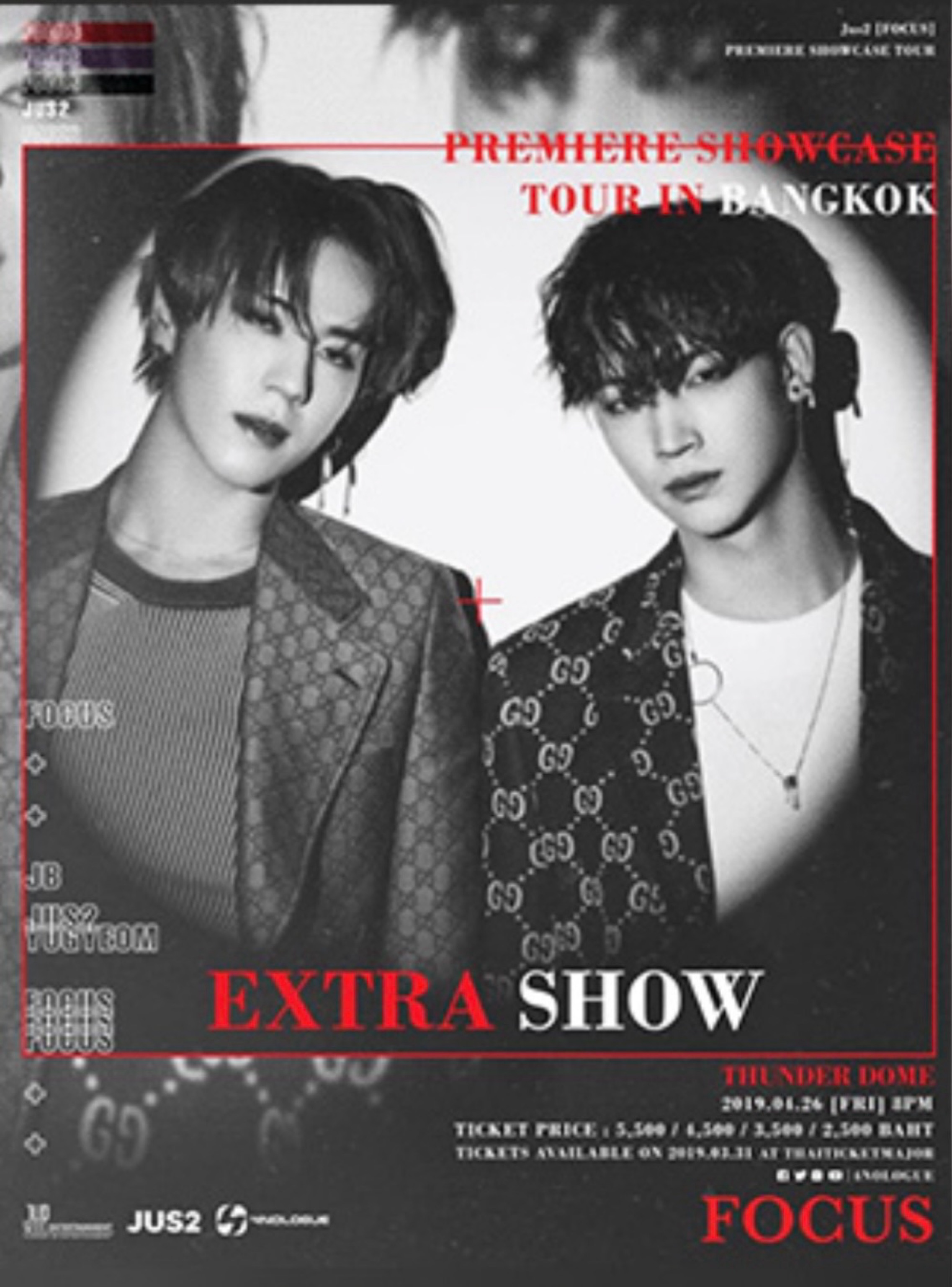 Jus2 [FOCUS] PREMIERE SHOWCASE TOUR in BANGKOK