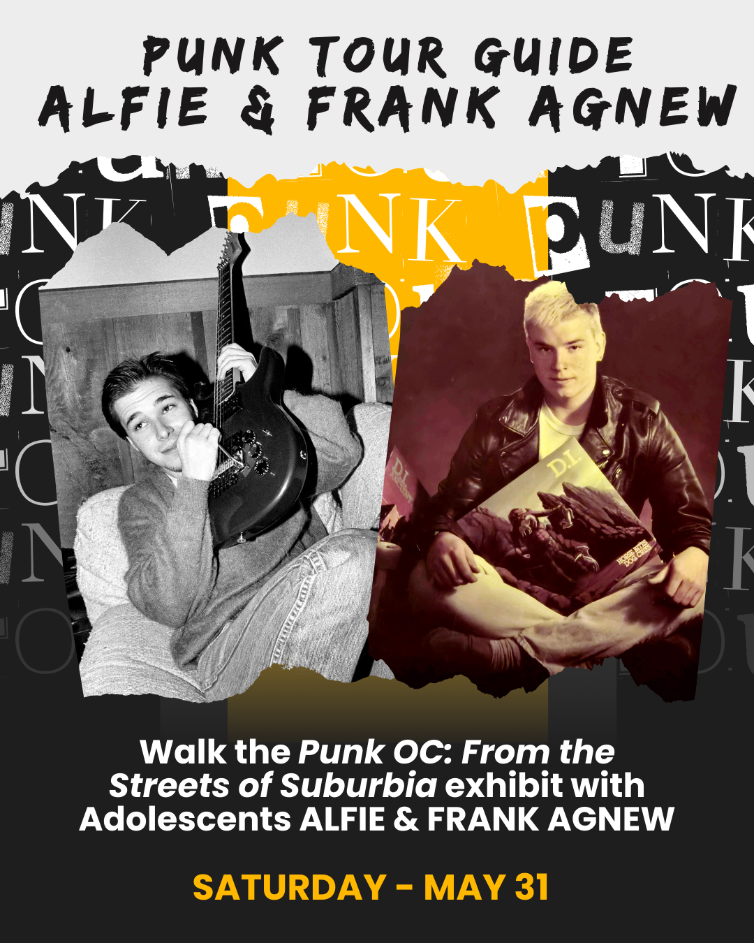 Punk OC Tour with Frank & Alfie Agnew