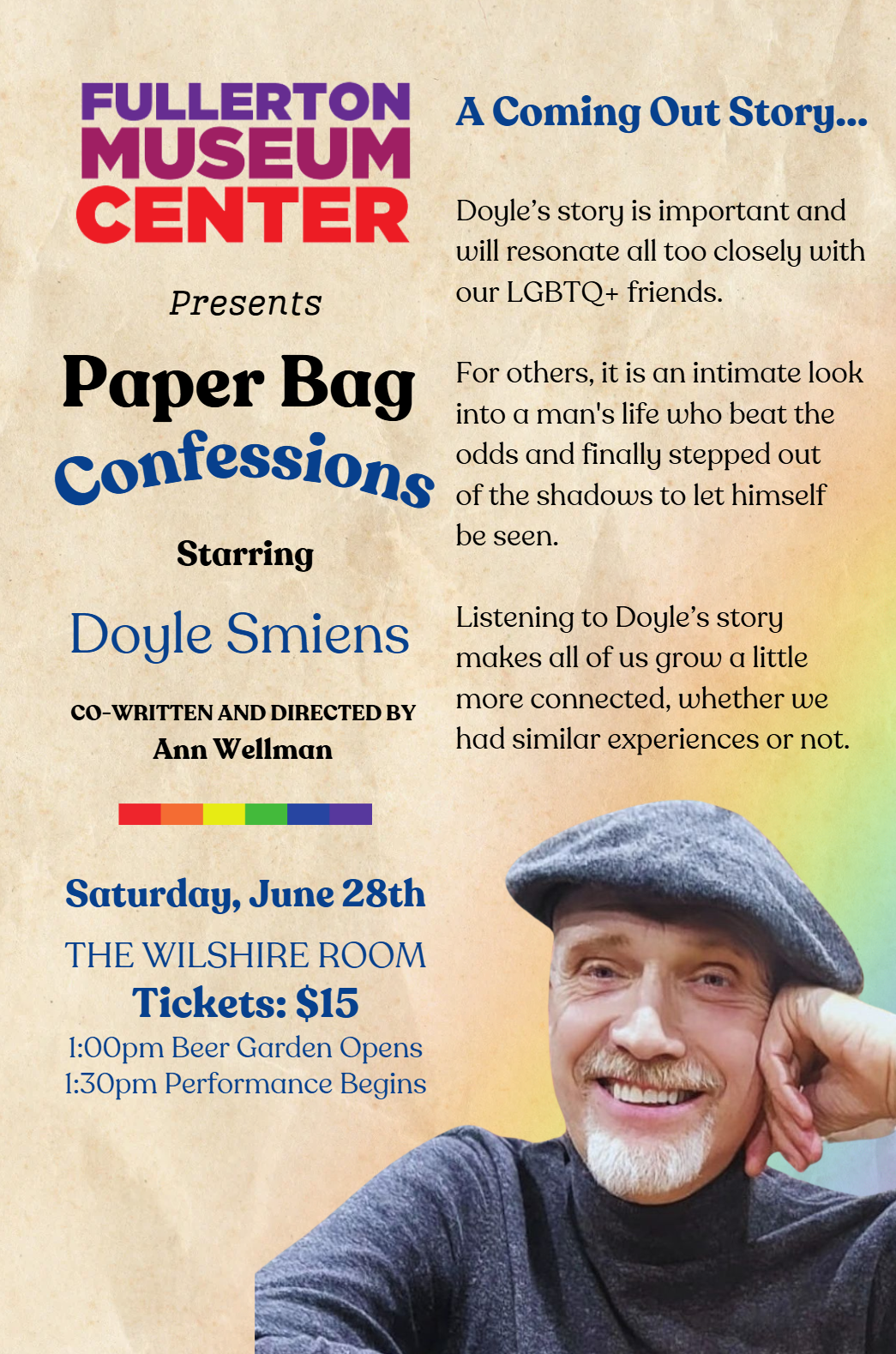 Plays at the Museum: Paper Bag Confessions