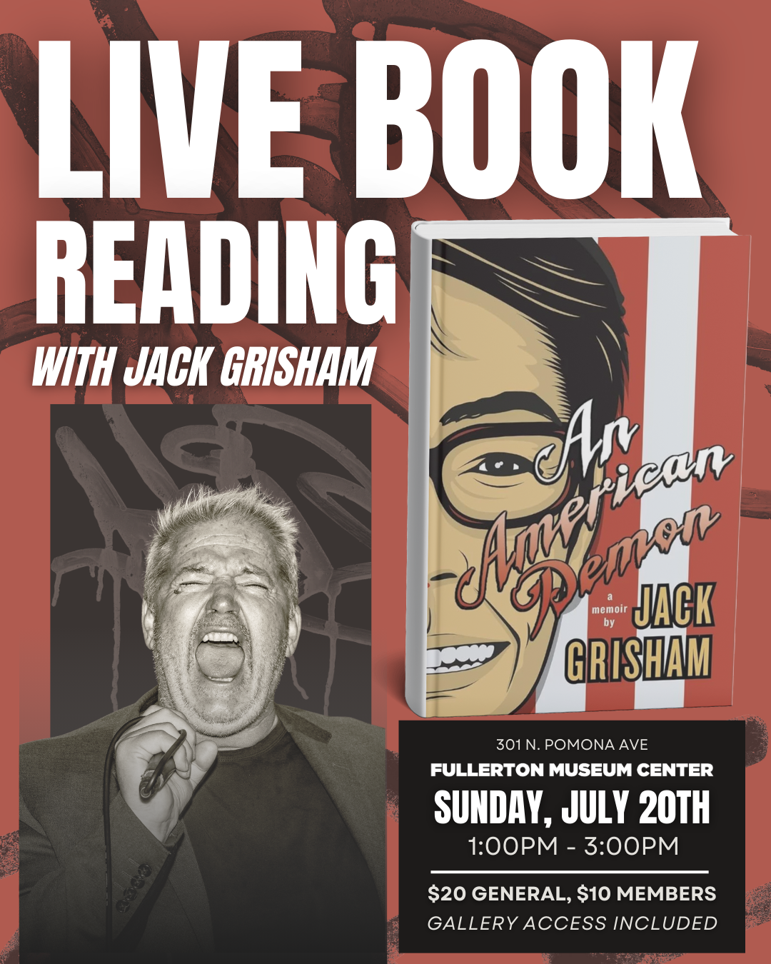 Live Book Reading with Jack Grisham