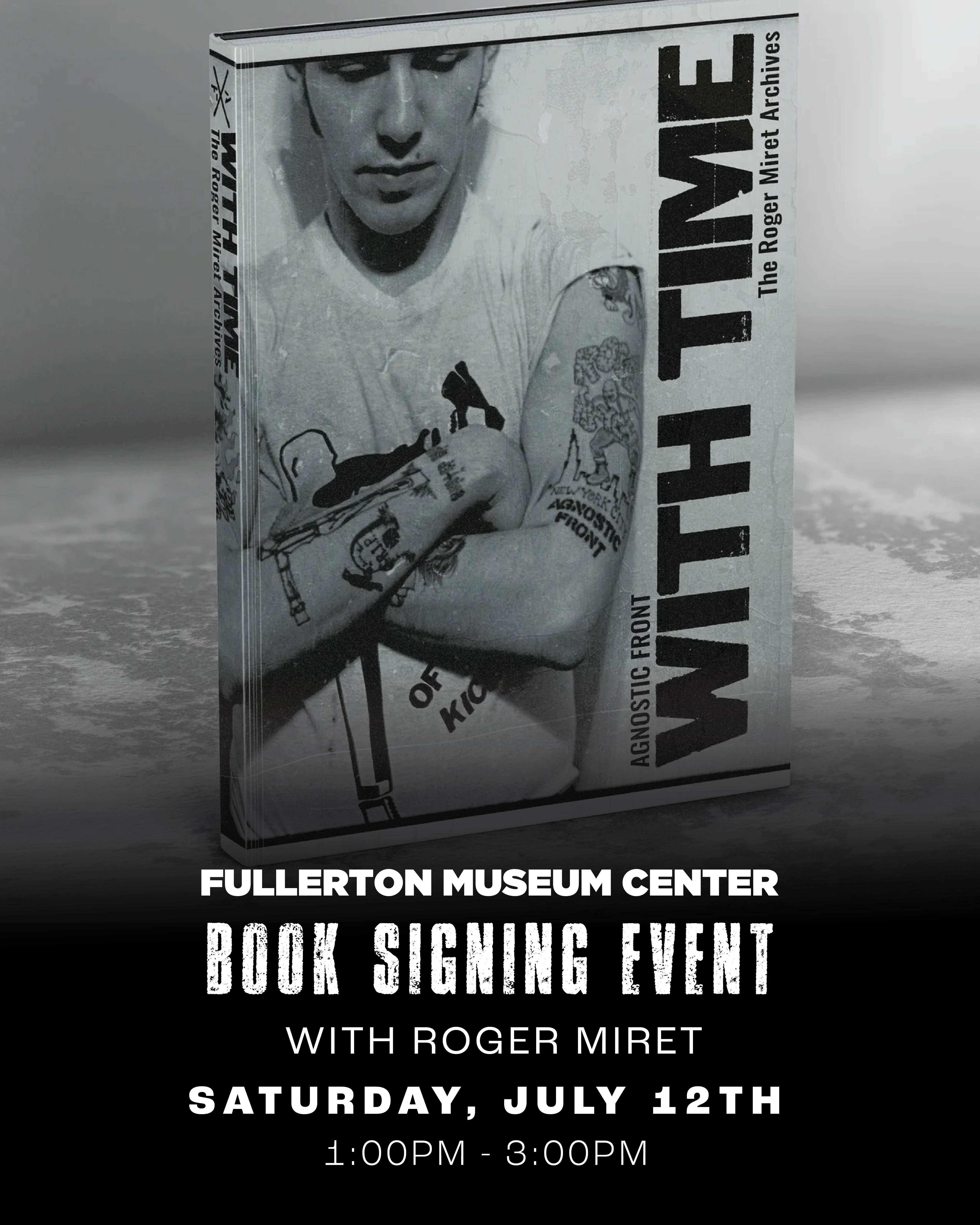 Book Signing Event With Roger Miret