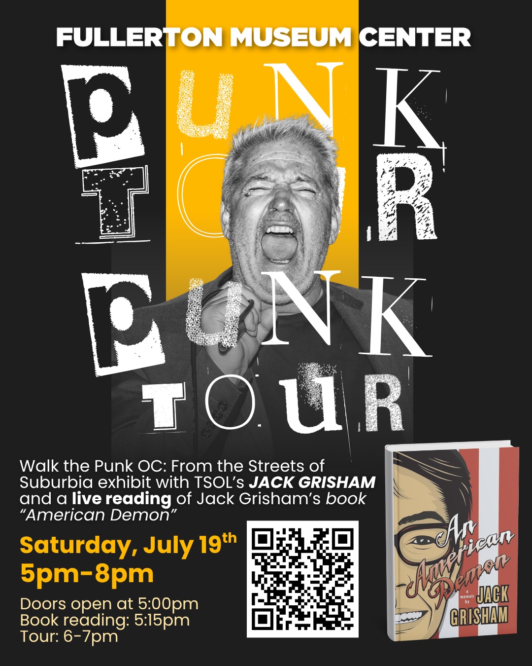 Saturday Punk OC Tour with JACK GRISHAM