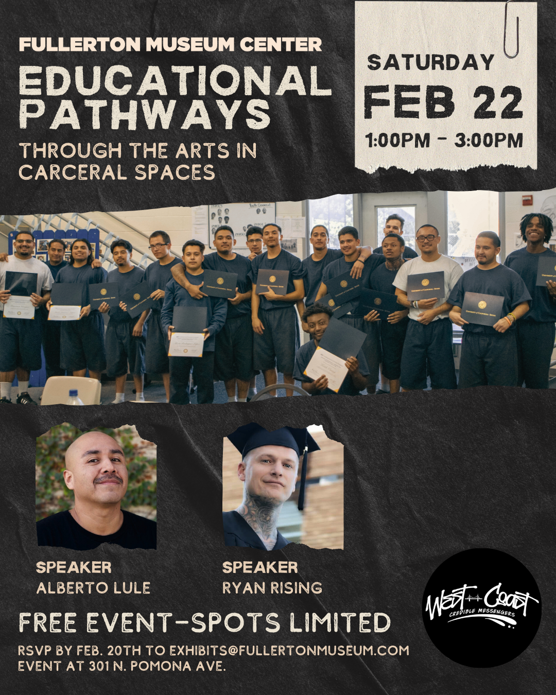 Educational Pathways - Through The Arts in Carceral spaces