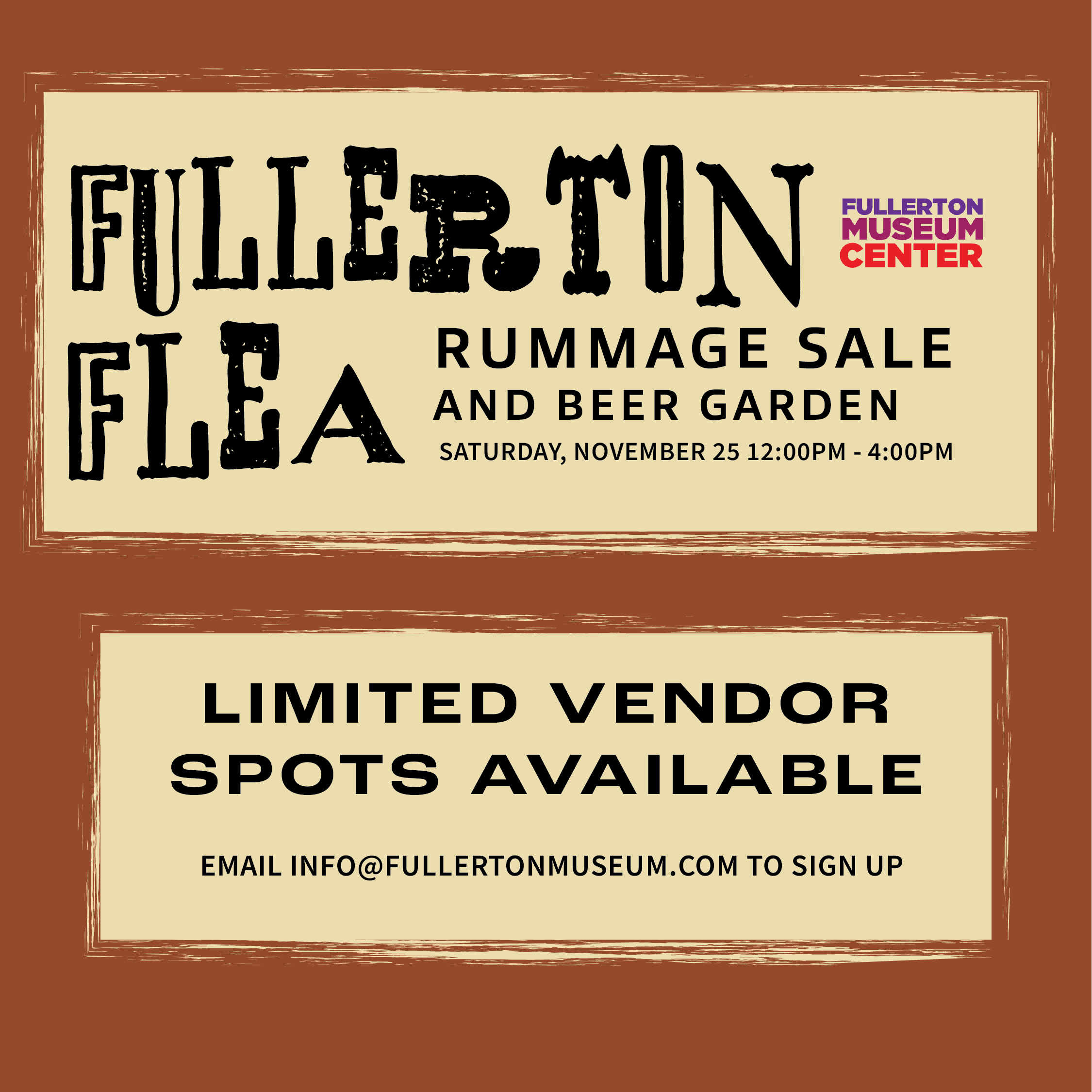 Fullerton Flea Rummage Sale And Beer Garden