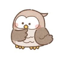 森に住むふくろう