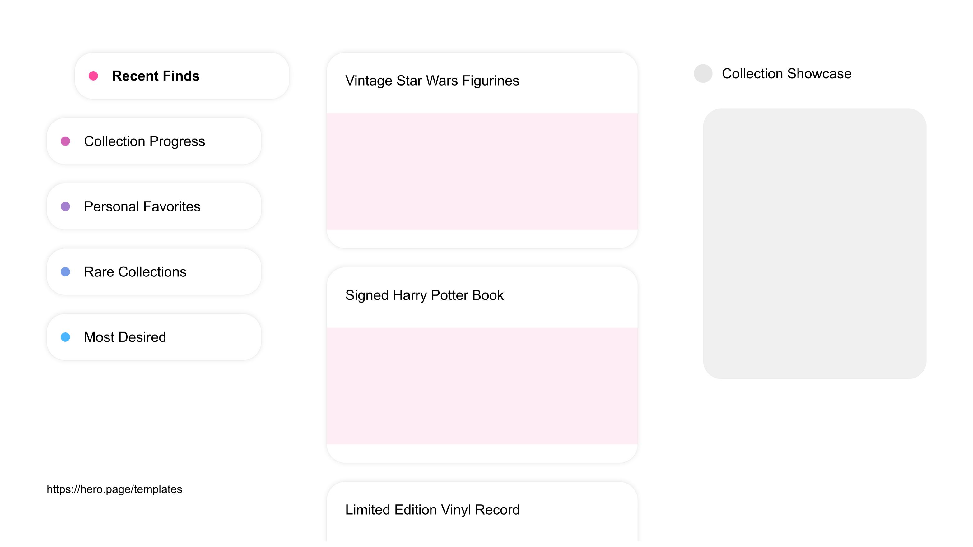 A visual diagram of what a Rock and Mineral Collecting space looks like with relevant lists A visual diagram of what a Rock and Mineral Collecting space looks like with relevant lists