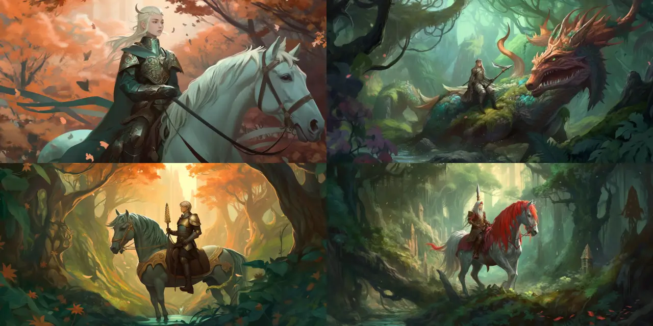 Design a fantasy-themed AI-generated Custom Profile Picture featuring {{character_1}} in a detailed background inspired by {{setting_1}} with mythical creatures such as {{creature_1}} and {{creature_2}}. The image should evoke {{theme_1}} and be depicted in a {{style_1}} art style, reminiscent of the works of {{artist_1}} and {{artist_2}}. The medium used should be a {{medium_1}}, with special attention to intricate details and vibrant colors to create an immersive and visually striking piece.