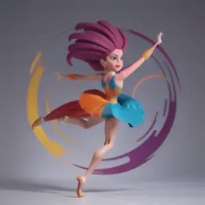 HarmonySketch: Dancer's Visions hero app logo