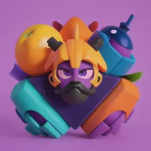 Abstract Avatars AI hero app logo