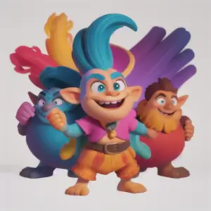 TrollScape: The Enigma Art Generator hero app logo