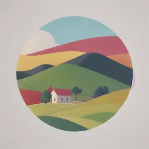 Rural Reverie: AI Countryside Canvas hero app logo