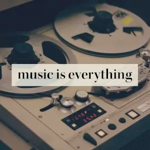 all things music, all things everything. music is everything is matt hornby and andrew groves.