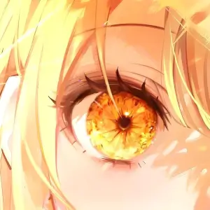 Golden/Yellow/Orange Eyes - Female MC Comic