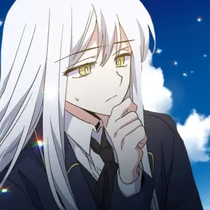 White/Silver/Grey Hair - Male MC Comic