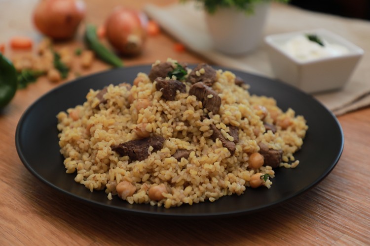 برغل بدفين
